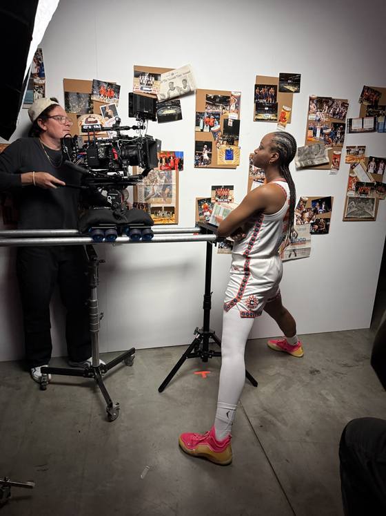 Behind the scenes