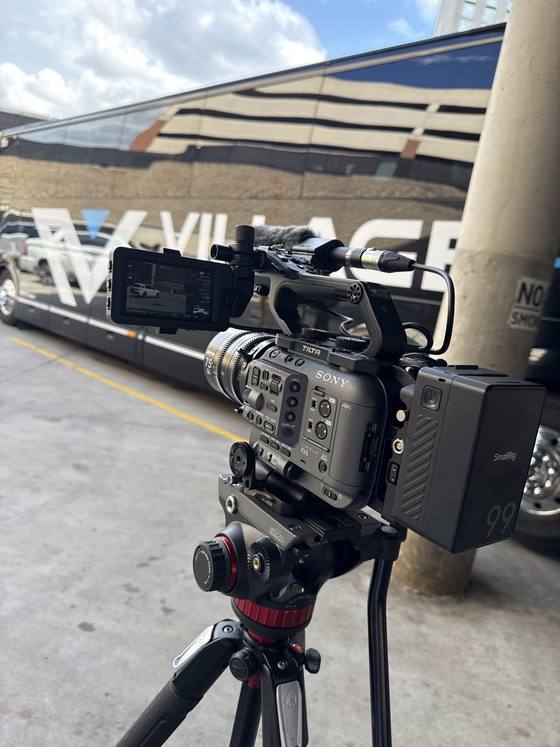 Behind the scenes