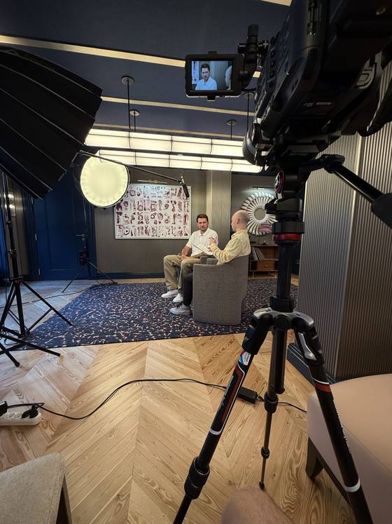Behind the scenes