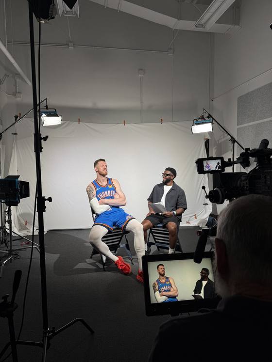 Behind the scenes