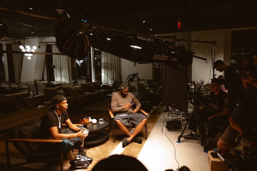 Behind the scenes