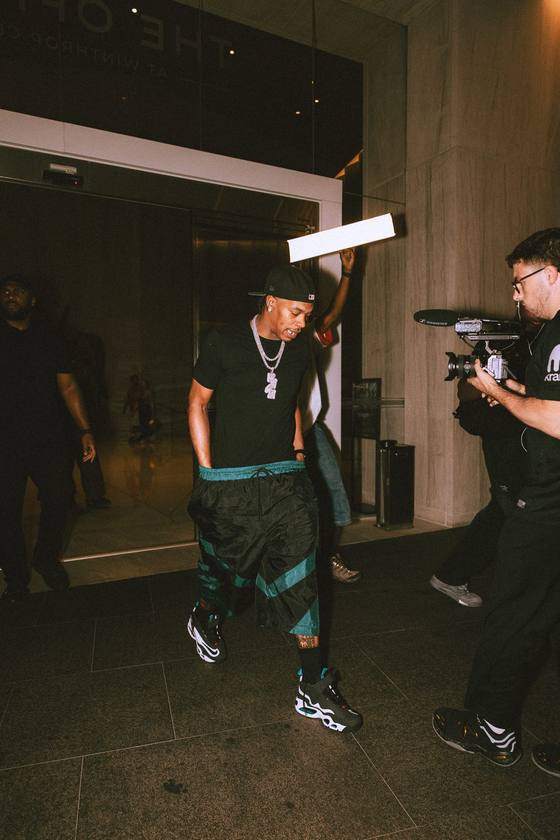Behind the scenes