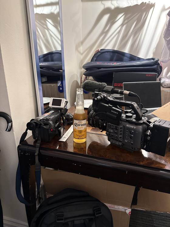 Behind the scenes