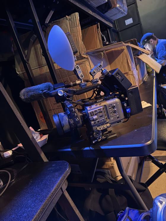 Behind the scenes