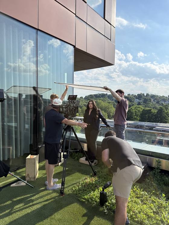 Behind the scenes