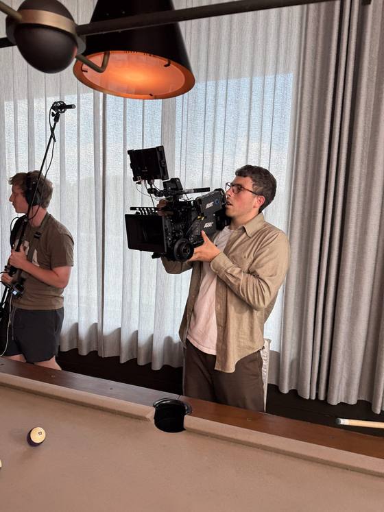 Behind the scenes