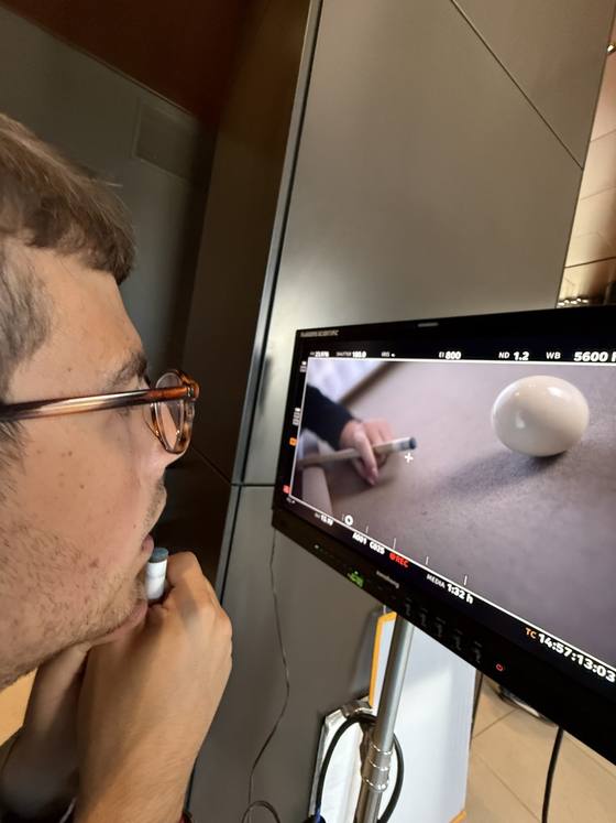 Behind the scenes