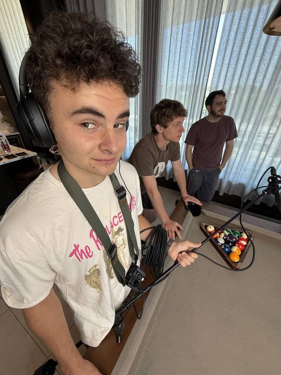 Behind the scenes