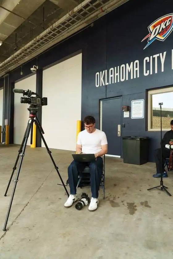 Behind the scenes