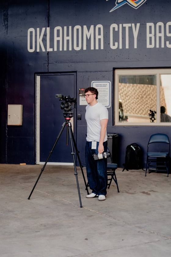Behind the scenes