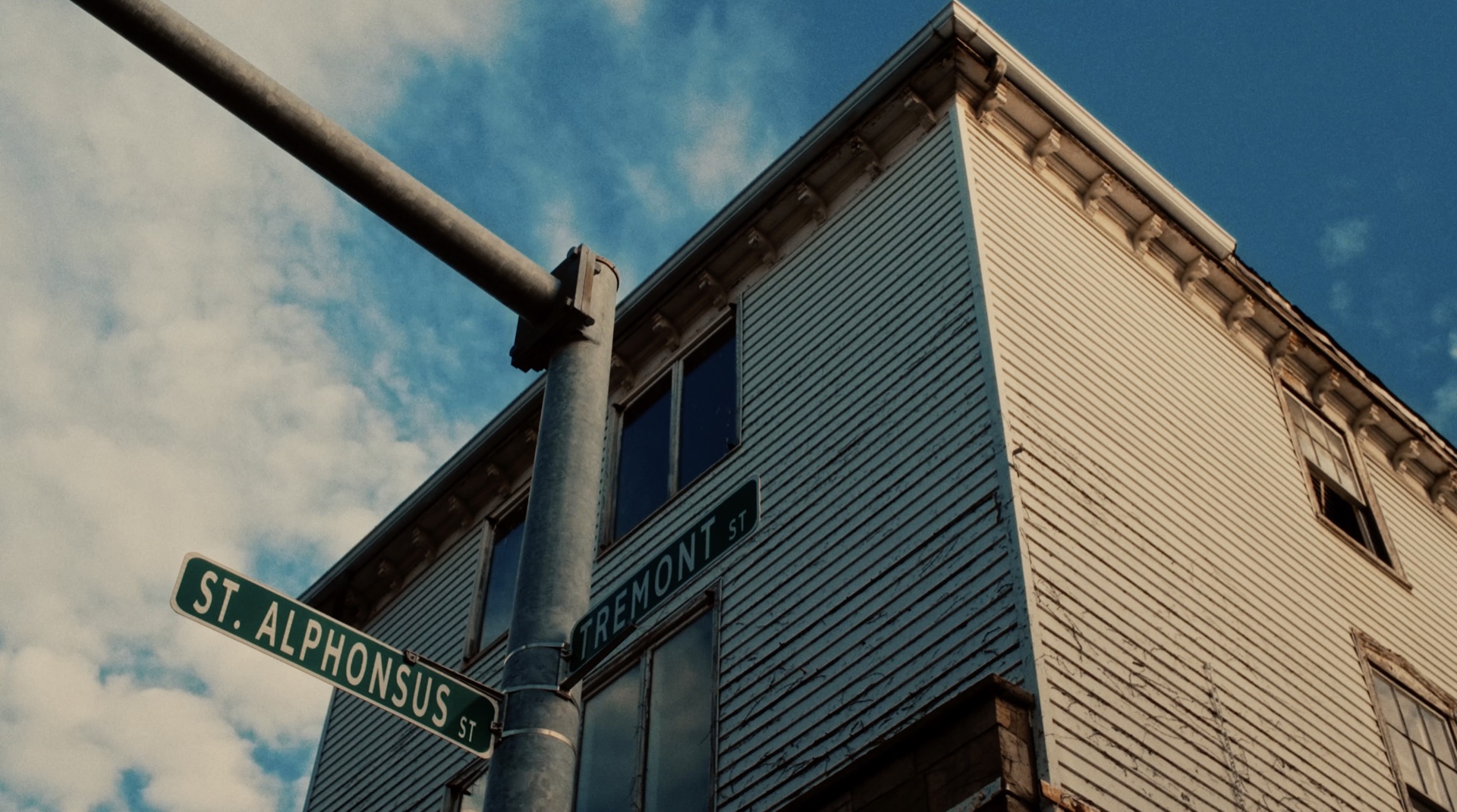 Boston neighborhood street sign